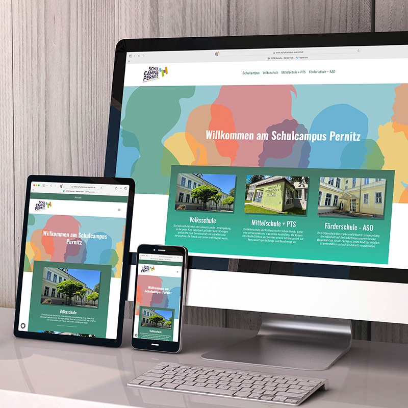 Projekt Schulcampus Pernitz von Heck Medien Design