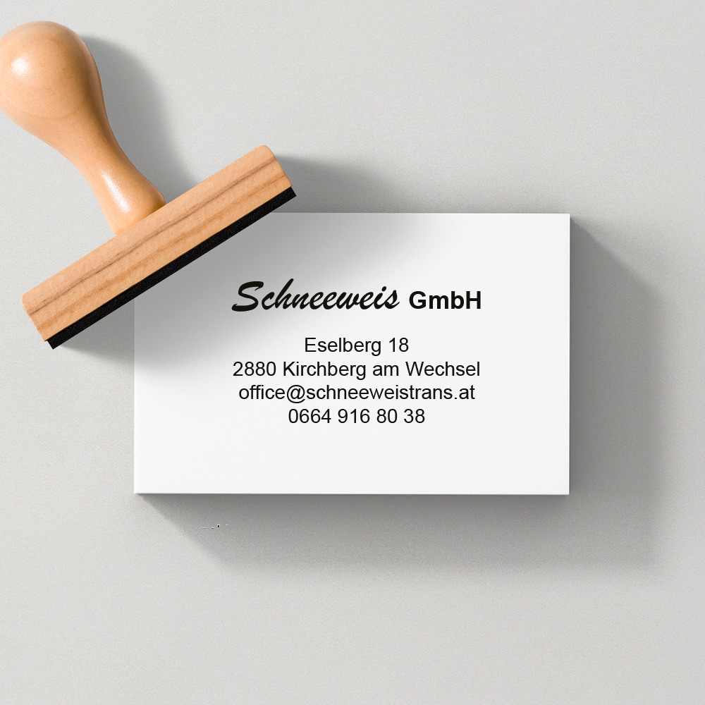 Stempeldesign von Heck Medien Design