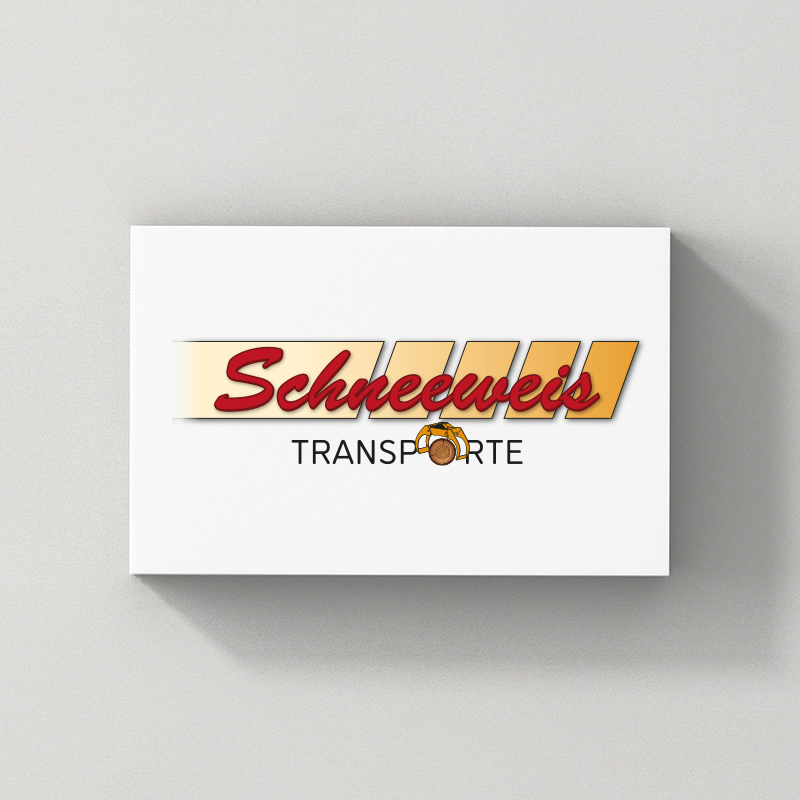 Logodesign für Schneeweis Transporte
