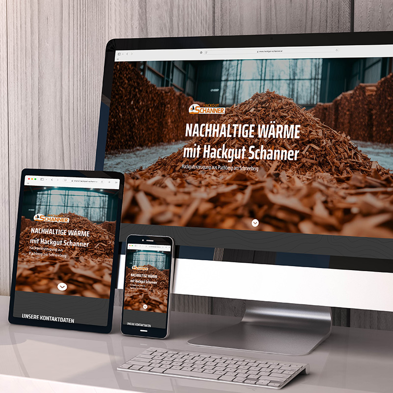 Webdesign für Hackgut Schanner von Heck Medien Design