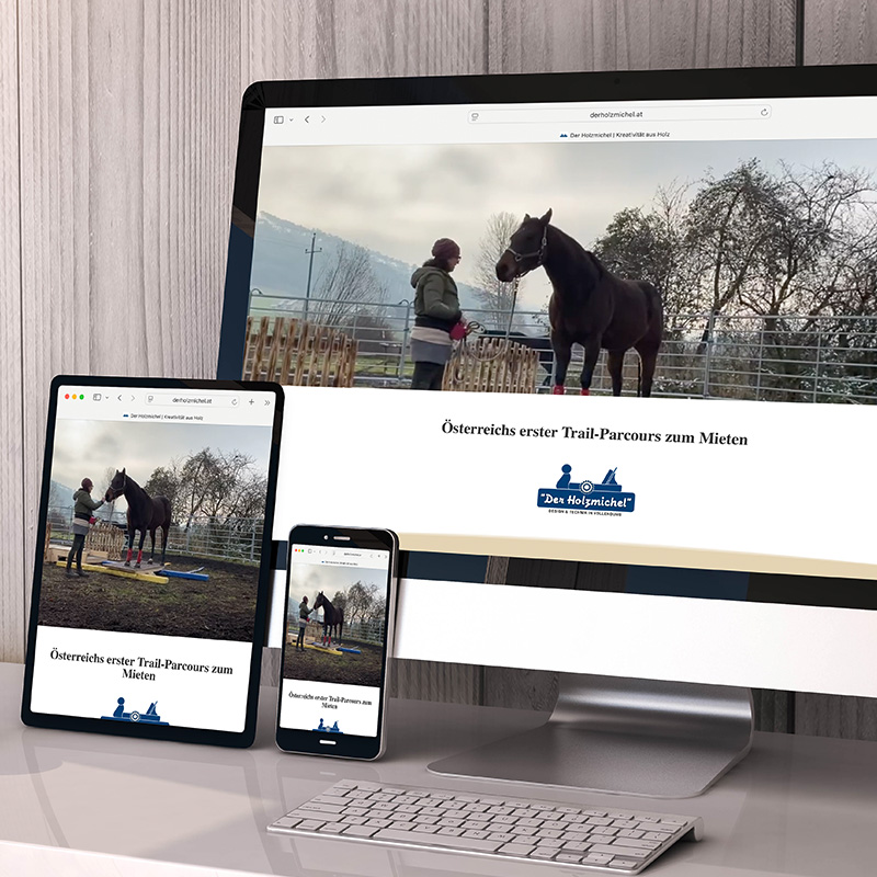Webdesign für Holzmichel
