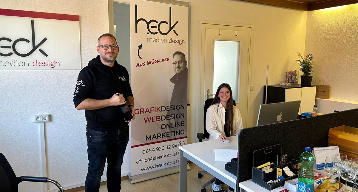 Das neue Büro von Heck Medien Design